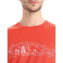 Icebreaker T-shirt à Manches Courtes Tech Lite II Nature Sprint -Icebreaker icebreaker t shirt a manches courtes tech lite ii nature sprint 2