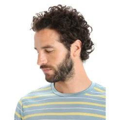 Icebreaker T-shirt à Manches Courtes Wace Stipe Merino -Icebreaker icebreaker t shirt a manches courtes wace stipe merino 2