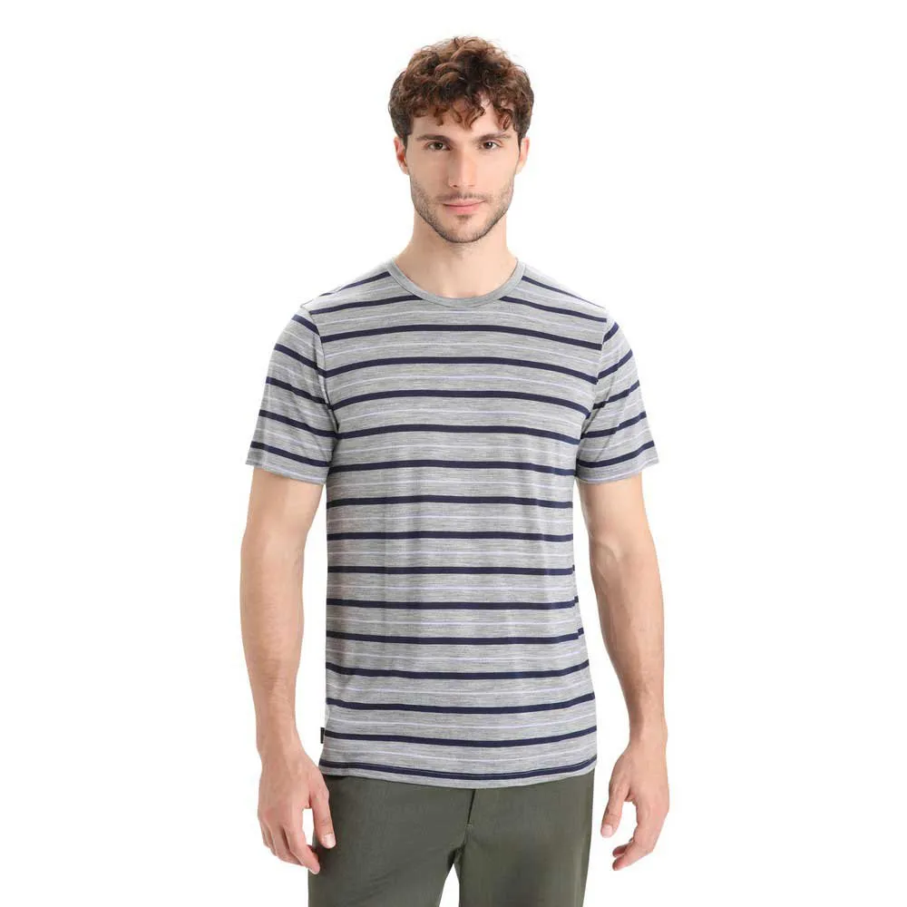 Icebreaker T-shirt à Manches Courtes Wace Stipe Merino 1 Icebreaker T-shirt à Manches Courtes Wace Stipe Merino