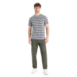 Icebreaker T-shirt à Manches Courtes Wace Stipe Merino 7 Icebreaker T-shirt à Manches Courtes Wace Stipe Merino -Icebreaker icebreaker t shirt a manches courtes wace stipe merino 7