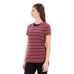 Icebreaker T-shirt à Manches Courtes Wave Stripe Merino -Icebreaker icebreaker t shirt a manches courtes wave stripe merino 2