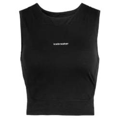 Icebreaker T-shirt Sans Manches Zoneknit Cropped Merino -Icebreaker icebreaker t shirt sans manches zoneknit cropped merino 2