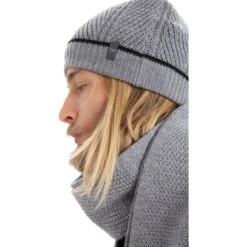 Icebreaker Bonnet Tricoté - Waypoint - Gritstone Hthr/Black 6 Icebreaker Bonnet Tricoté - Waypoint - Gritstone Hthr/Black -Icebreaker icebreaker waypoint beanie gritstone hthr black 3 1266541