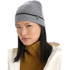 Icebreaker Bonnet Tricoté - Waypoint - Gritstone Hthr/Black 7 Icebreaker Bonnet Tricoté - Waypoint - Gritstone Hthr/Black -Icebreaker icebreaker waypoint beanie gritstone hthr black 4 1266542