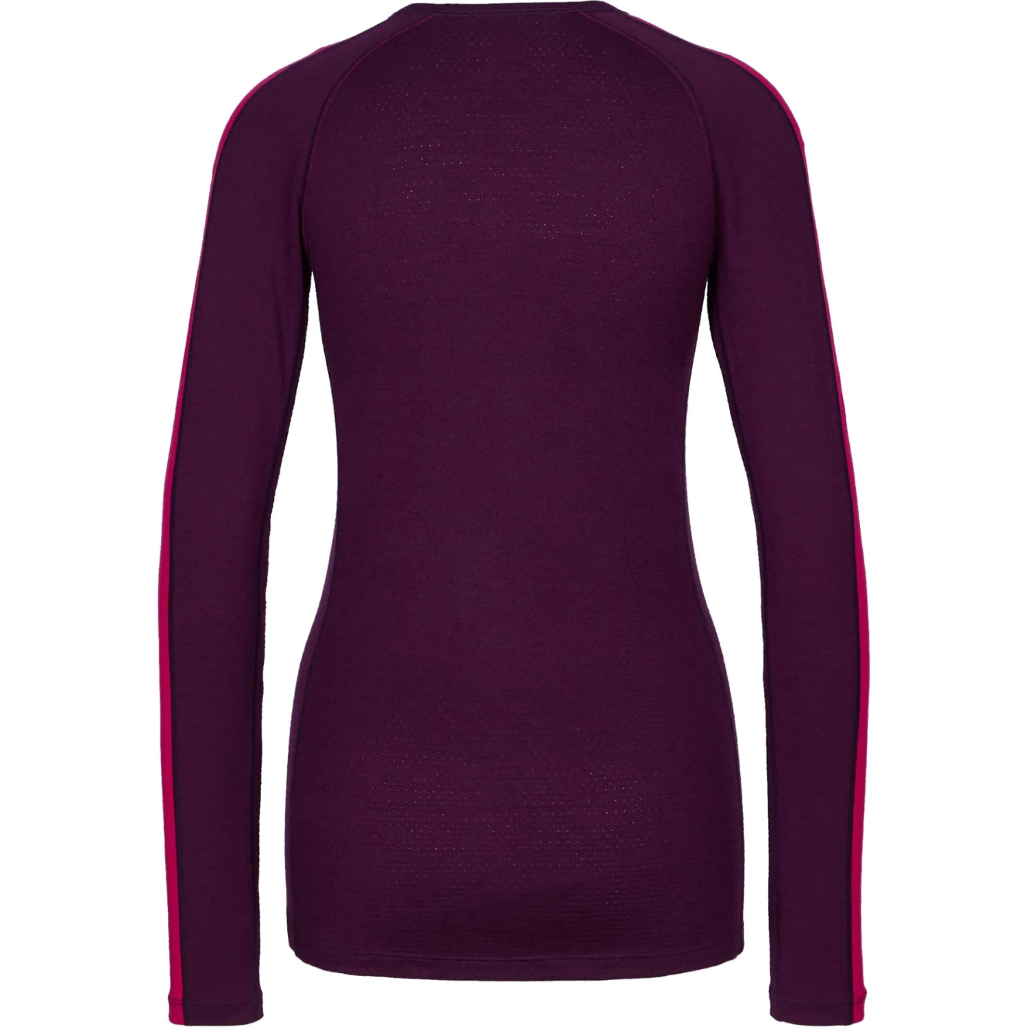 Icebreaker T-Shirt Manches Longues Femme - 200 ZoneKnit™ Crewe - Nightshade/Eletronpnk/CB 4 Icebreaker T-Shirt Manches Longues Femme - 200 ZoneKnit™ Crewe - Nightshade/Eletronpnk/CB – Image 4