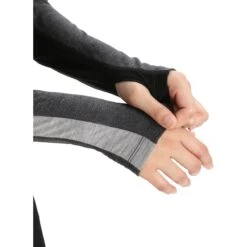 Icebreaker T-Shirt Manches Longues Femme - 200 ZoneKnit™ Crewe - Jet Hthr/Black/Metro Hthr 11 Icebreaker T-Shirt Manches Longues Femme - 200 ZoneKnit™ Crewe - Jet Hthr/Black/Metro Hthr -Icebreaker icebreaker womens 200 zoneknit long sleeve crewe jet hthr black metro hthr 6 1379850