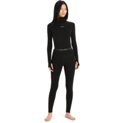 Icebreaker Caleçon Long Femme - 260 Tech High Rise - Noir 9 Icebreaker Caleçon Long Femme - 260 Tech High Rise - Noir -Icebreaker icebreaker womens 260 tech high rise leggings black 5 1272205