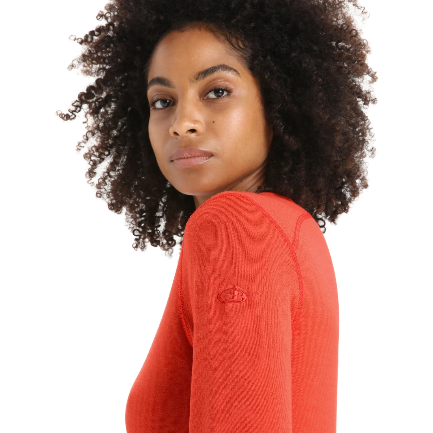 Icebreaker T-Shirt Manches Longues Femme - 260 Tech Crewe - Vibrant Earth 7 Icebreaker T-Shirt Manches Longues Femme - 260 Tech Crewe - Vibrant Earth – Image 7