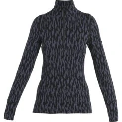 Icebreaker T-Shirt Manches Longues Femme - 260 Vertex Half Zip Glacial Flow - Graphite/Noir/Jet HTHR 10 Icebreaker T-Shirt Manches Longues Femme - 260 Vertex Half Zip Glacial Flow - Graphite/Noir/Jet HTHR -Icebreaker icebreaker womens 260 vertex half zip glacial flow long sleeve graphite black jet hthr 1 1488930