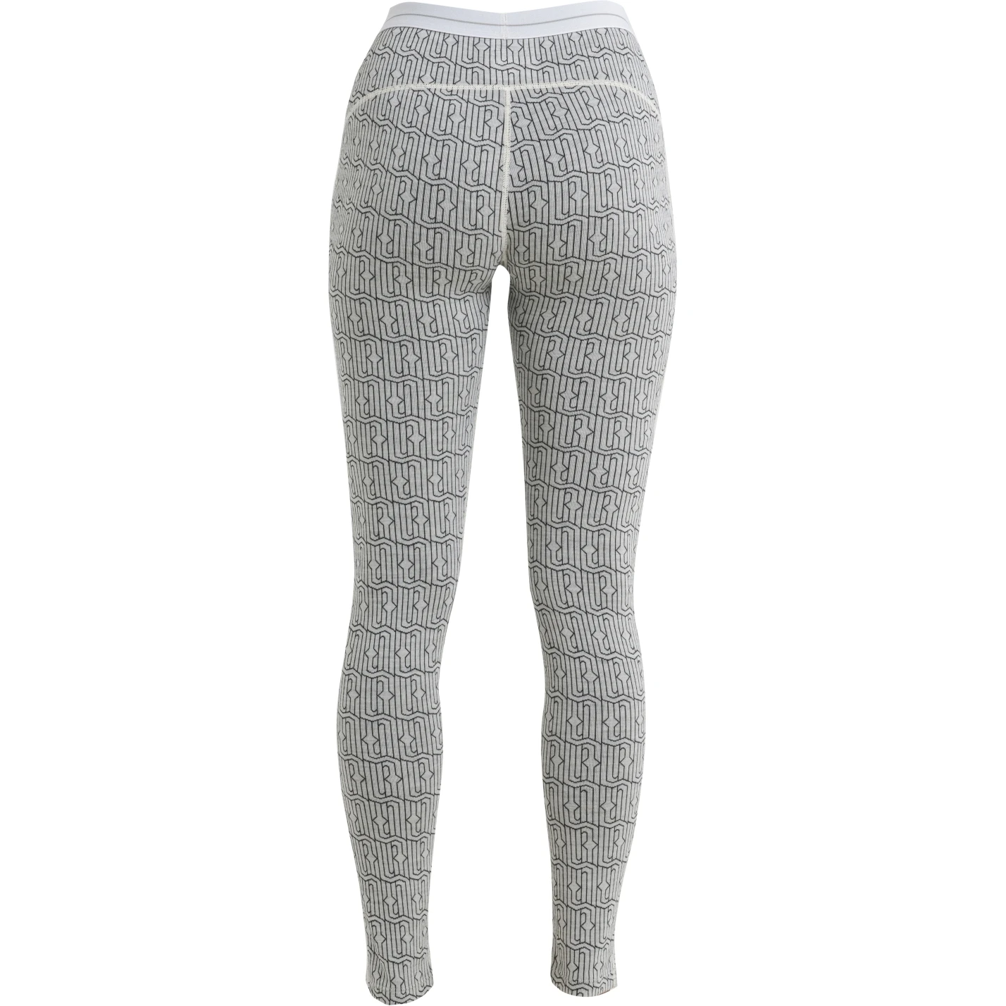 Icebreaker Collant Femme - 260 Vertex Herenga - Snow/Noir 4 Icebreaker Collant Femme - 260 Vertex Herenga - Snow/Noir – Image 4