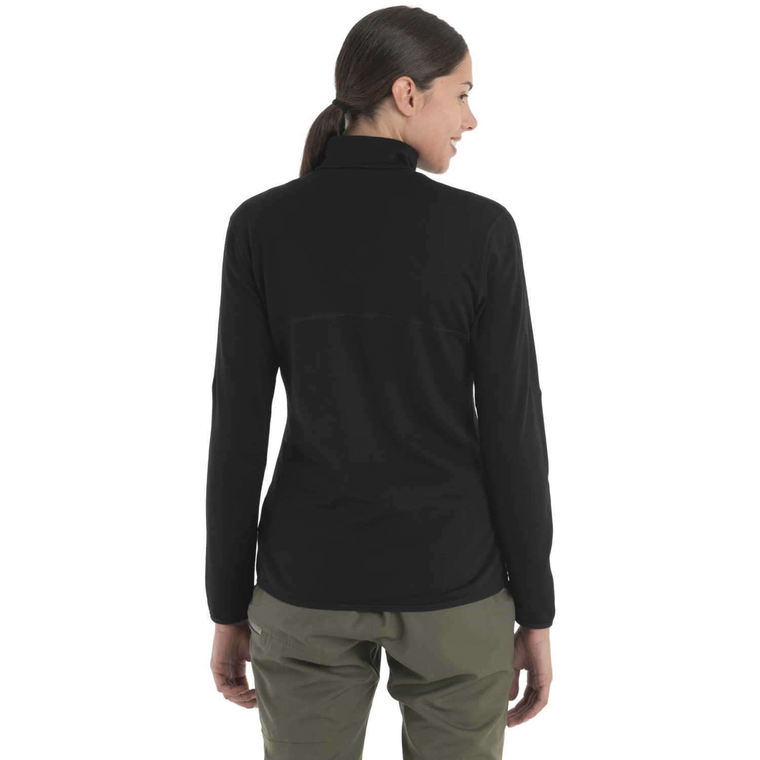 Icebreaker Veste Polaire Femme - 560 Realfleece™ Elemental II - Noir 2 Icebreaker Veste Polaire Femme - 560 Realfleece™ Elemental II - Noir – Image 2