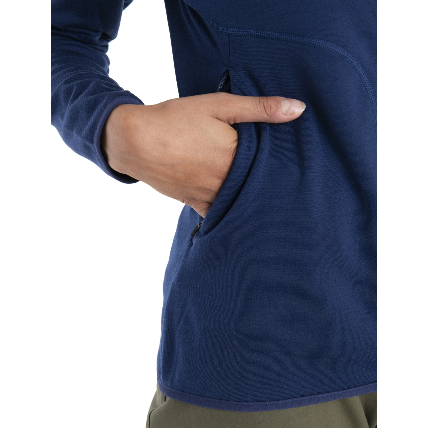 Icebreaker Veste Polaire à Capuche Femme - 560 Realfleece™ Elemental II - Royal Navy 6 Icebreaker Veste Polaire à Capuche Femme - 560 Realfleece™ Elemental II - Royal Navy – Image 6