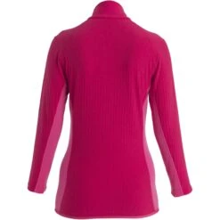 Icebreaker Veste Polaire Femme - Descender - Electron Pink/Tempo 12 Icebreaker Veste Polaire Femme - Descender - Electron Pink/Tempo -Icebreaker icebreaker womens descender long sleeve zip electron pink tempo 2 1487886