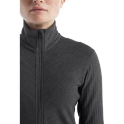 Icebreaker Veste Polaire Femme - Descender - Jet Hthr/Black 12 Icebreaker Veste Polaire Femme - Descender - Jet Hthr/Black -Icebreaker icebreaker womens descender long sleeve zip jet hthr black 5 1269799