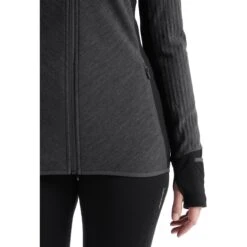 Icebreaker Veste Polaire Femme - Descender - Jet Hthr/Black 13 Icebreaker Veste Polaire Femme - Descender - Jet Hthr/Black -Icebreaker icebreaker womens descender long sleeve zip jet hthr black 6 1269800