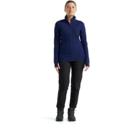 Icebreaker Veste Polaire Femme - Descender - Royal Navy 19 Icebreaker Veste Polaire Femme - Descender - Royal Navy -Icebreaker icebreaker womens descender long sleeve zip royal navy 10 1039066