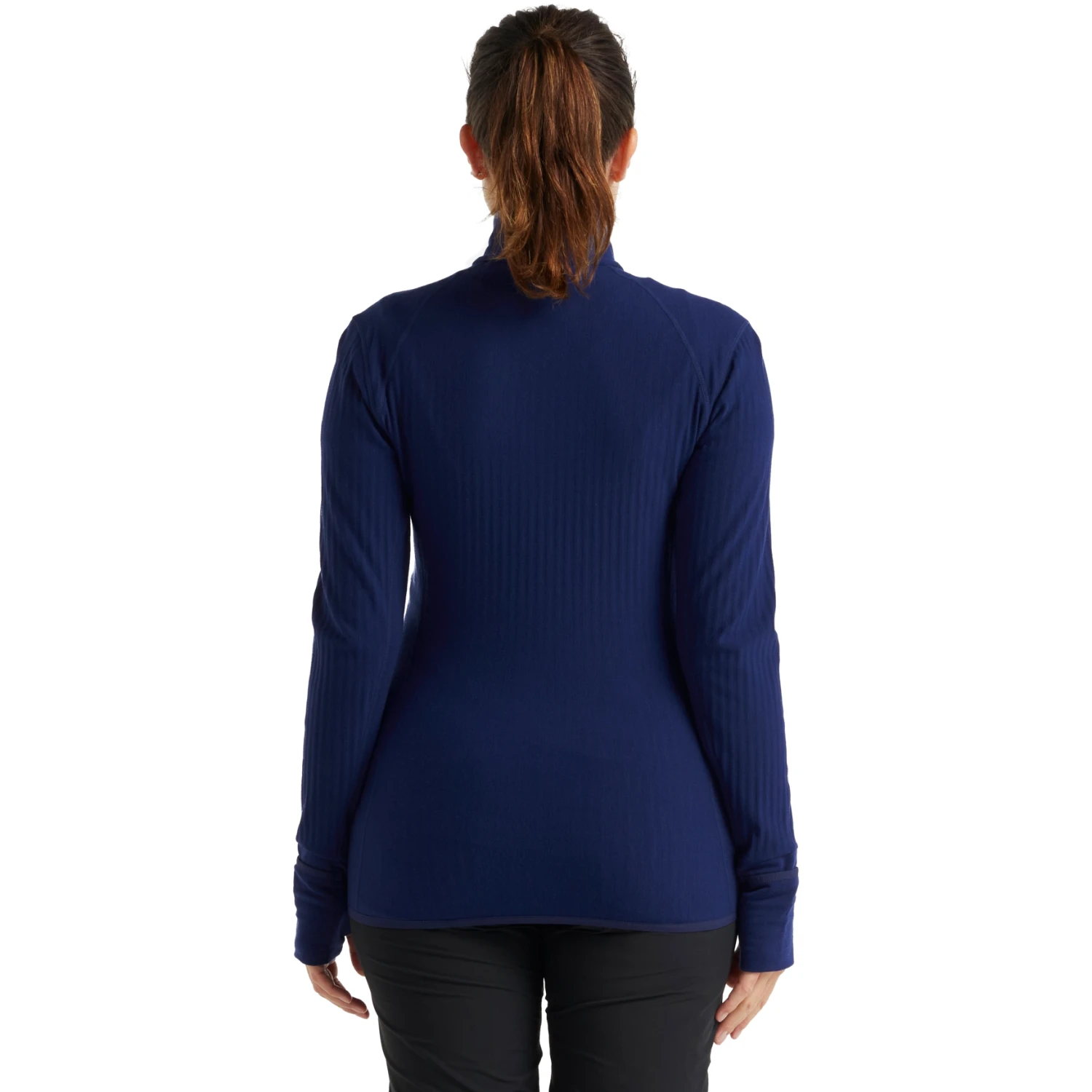 Icebreaker Veste Polaire Femme - Descender - Royal Navy 2 Icebreaker Veste Polaire Femme - Descender - Royal Navy – Image 2