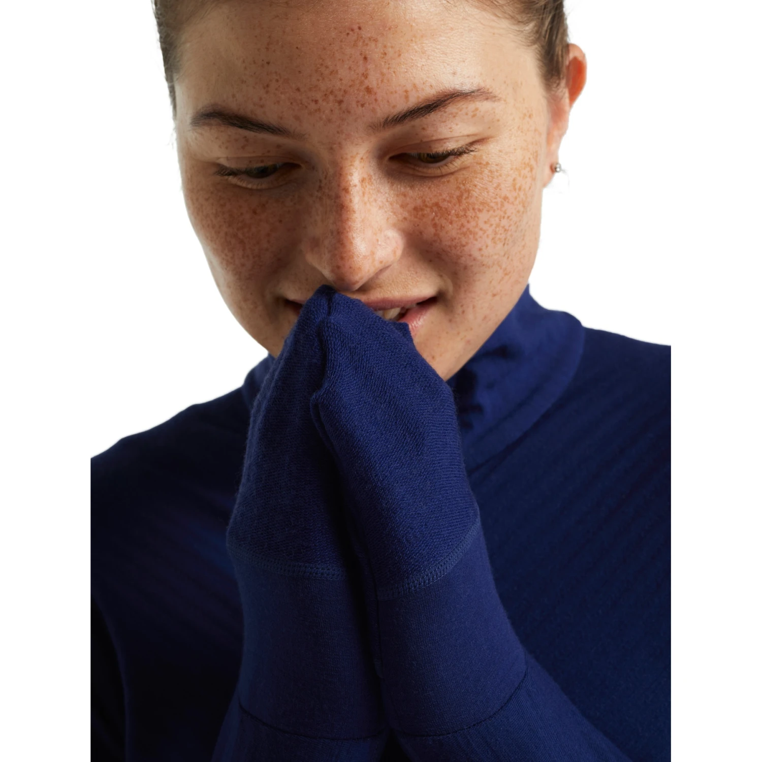 Icebreaker Veste Polaire Femme - Descender - Royal Navy 6 Icebreaker Veste Polaire Femme - Descender - Royal Navy – Image 6