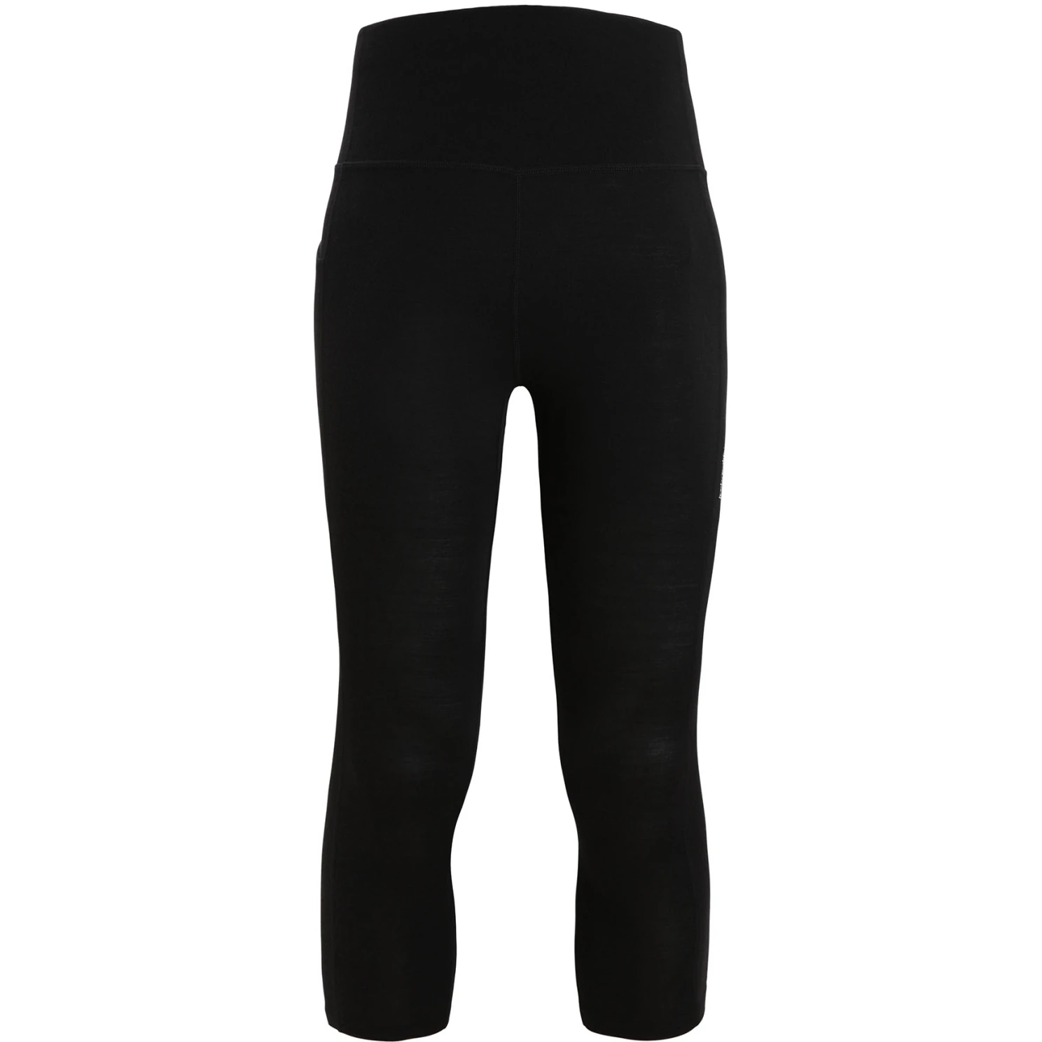 Icebreaker Collants 3/4 Femme - Fastray High Rise - Noir 2 Icebreaker Collants 3/4 Femme - Fastray High Rise - Noir â Image 2