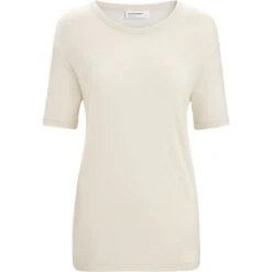 Icebreaker T-Shirt Femme - Granary - Chalk 9 Icebreaker T-Shirt Femme - Granary - Chalk -Icebreaker icebreaker womens granary short sleeve tee chalk 1 1381257
