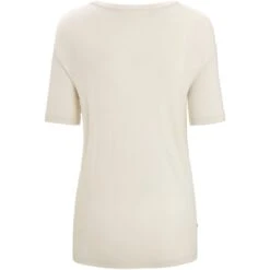 Icebreaker T-Shirt Femme - Granary - Chalk 10 Icebreaker T-Shirt Femme - Granary - Chalk -Icebreaker icebreaker womens granary short sleeve tee chalk 2 1381258