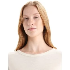 Icebreaker T-Shirt Femme - Granary - Chalk 12 Icebreaker T-Shirt Femme - Granary - Chalk -Icebreaker icebreaker womens granary short sleeve tee chalk 6 1381262