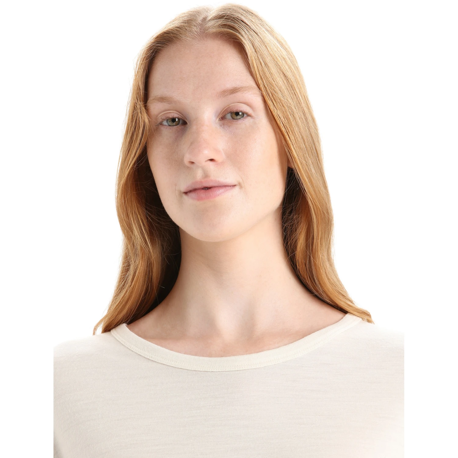 Icebreaker T-Shirt Femme - Granary - Chalk 6 Icebreaker T-Shirt Femme - Granary - Chalk – Image 6