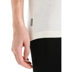 Icebreaker T-Shirt Femme - Granary - Chalk 13 Icebreaker T-Shirt Femme - Granary - Chalk -Icebreaker icebreaker womens granary short sleeve tee chalk 7 1381263