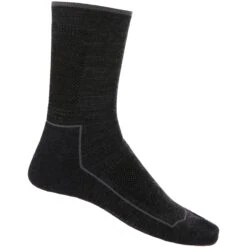 Icebreaker Chaussettes Femme - Hike Cool-Lite 3Q Crew - Jet Hthr/Monsoon