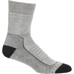 Icebreaker Chaussettes Femme - Hike+ Heavy Crew - Blizzard HTHR