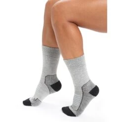 Icebreaker Chaussettes Femme - Hike+ Heavy Crew - Blizzard HTHR 6 Icebreaker Chaussettes Femme - Hike+ Heavy Crew - Blizzard HTHR -Icebreaker icebreaker womens hike plus heavy crew socks blizzard hthr 3 1487935