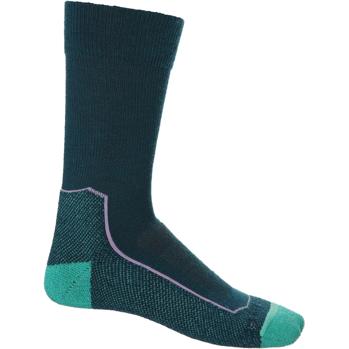 Icebreaker Chaussettes Femme - Hike+ Light Crew - Green Glory/Fresh 1 Icebreaker Chaussettes Femme - Hike+ Light Crew - Green Glory/Fresh