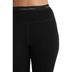 Icebreaker Caleçon Long Femme - Merino - Noir 9 Icebreaker Caleçon Long Femme - Merino - Noir -Icebreaker icebreaker womens merino leggings black 4 1041119