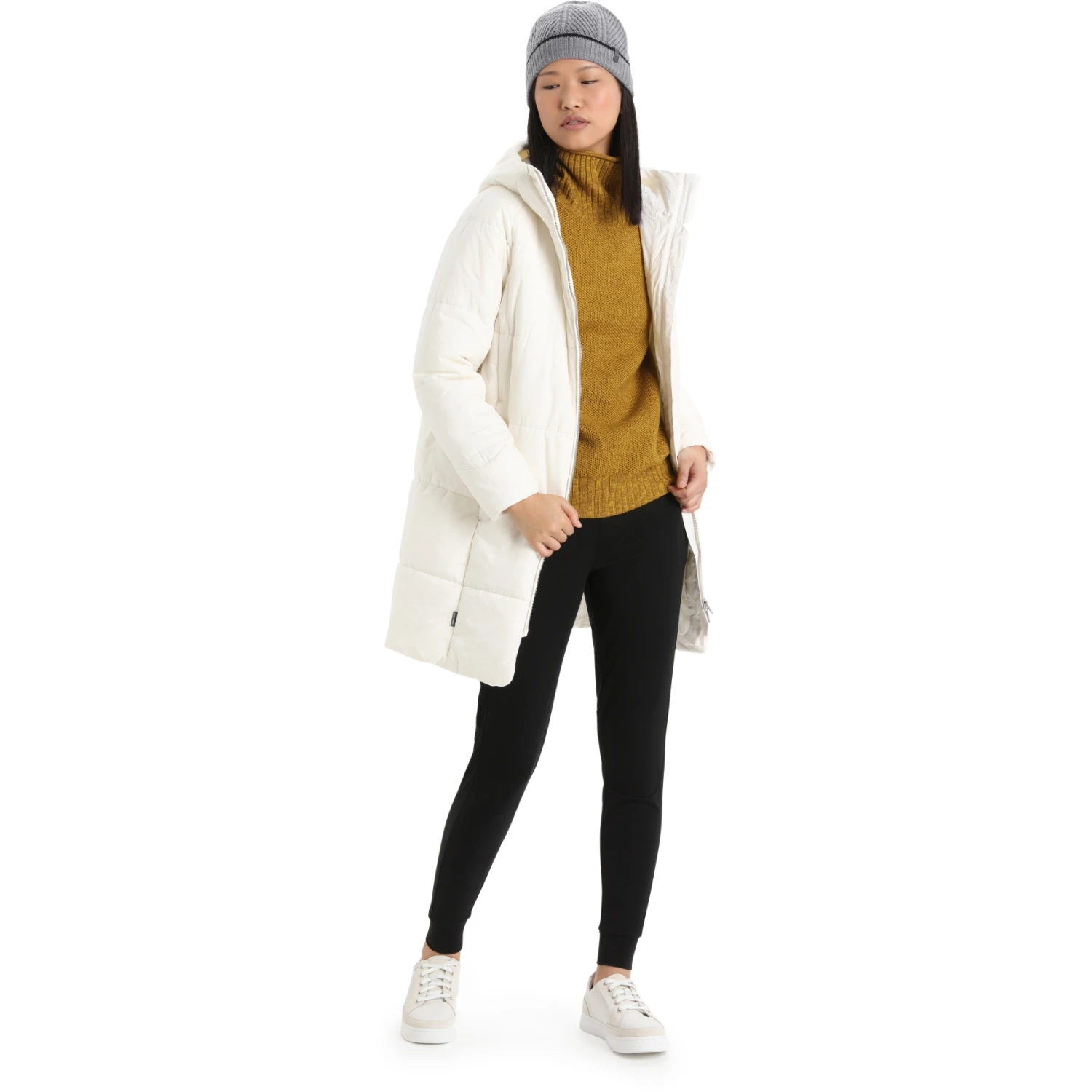 Icebreaker Manteau Capuche Femme - MerinoLoft™ Collingwood - Snow 8 Icebreaker Manteau Capuche Femme - MerinoLoft™ Collingwood - Snow – Image 8