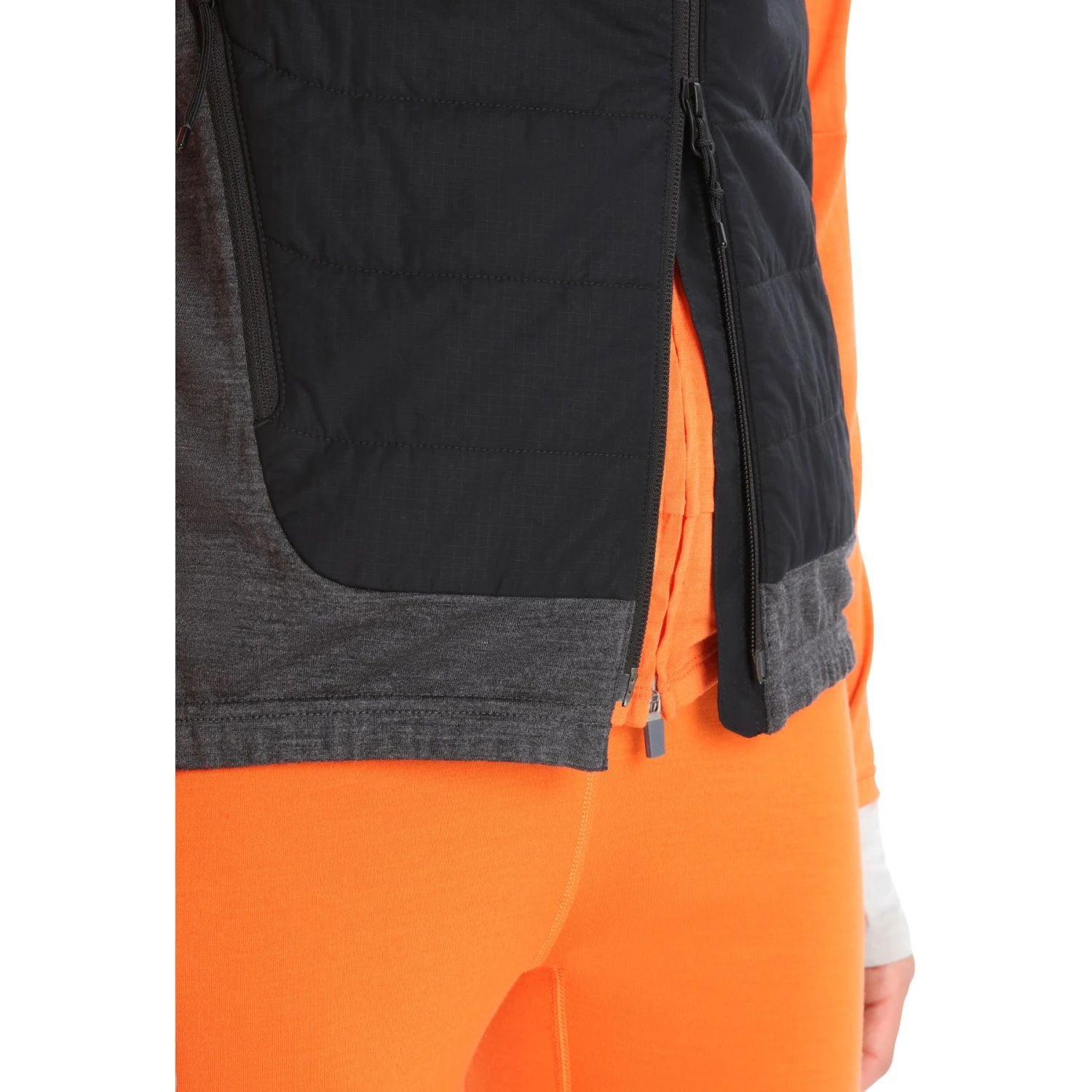 Icebreaker Gilet Femme - MerinoLoft™ - Noir/Jet Hthr 8 Icebreaker Gilet Femme - MerinoLoft™ - Noir/Jet Hthr – Image 8
