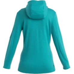 Icebreaker Veste à Capuche Couche Intermédiaire Femme - Quantum III - Flux Green/Ether 12 Icebreaker Veste à Capuche Couche Intermédiaire Femme - Quantum III - Flux Green/Ether -Icebreaker icebreaker womens quantum iii long sleeve zip hood midlayer flux green ether 2 1489006