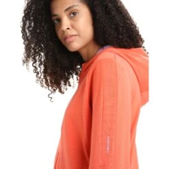 Icebreaker Veste à Capuche Couche Intermédiaire Femme - Quantum III - Vibrant Earth/Purple Gaze 17 Icebreaker Veste à Capuche Couche Intermédiaire Femme - Quantum III - Vibrant Earth/Purple Gaze -Icebreaker icebreaker womens quantum iii long sleeve zip hood midlayer vibrant earth purple gaze 8 1381785