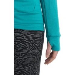 Icebreaker Veste Couche Intermédiaire Femme - Quantum III - Flux Green 19 Icebreaker Veste Couche Intermédiaire Femme - Quantum III - Flux Green -Icebreaker icebreaker womens quantum iii long sleeve zip midlayer flux green model 8 1498850