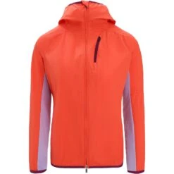 Icebreaker Veste Coupe-Vent Femme - Shell+™ Cotton - Vibrant Earth/Purple Gaze -Icebreaker icebreaker womens shell plus cotton windbreaker vibrant earth purple gaze 1 1455843