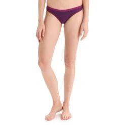 Icebreaker Slip Femme - Siren Bikini - Go Berry/Royal Navy/Stripe 8 Icebreaker Slip Femme - Siren Bikini - Go Berry/Royal Navy/Stripe -Icebreaker icebreaker womens siren bikini go berry royal navy stripe 3 1381979