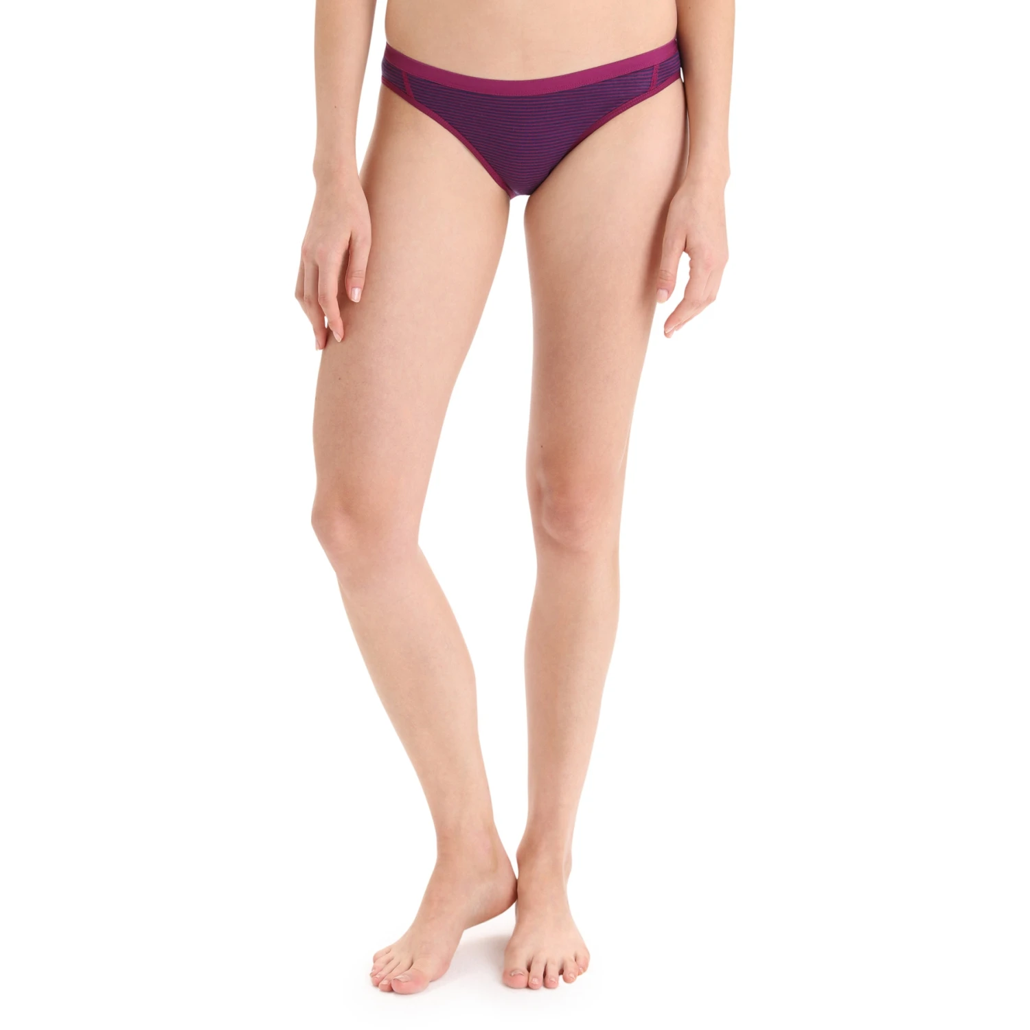 Icebreaker Slip Femme - Siren Bikini - Go Berry/Royal Navy/Stripe 3 Icebreaker Slip Femme - Siren Bikini - Go Berry/Royal Navy/Stripe â Image 3