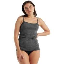 Icebreaker Débardeur Femme - Siren Cami - Gritstone Hthr
