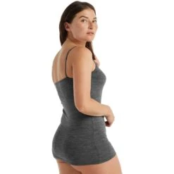 Icebreaker Débardeur Femme - Siren Cami - Gritstone Hthr 9 Icebreaker Débardeur Femme - Siren Cami - Gritstone Hthr -Icebreaker icebreaker womens siren cami sleeveless undershirt gritstone hthr 4 1038307