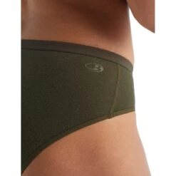 Icebreaker Slip Femme - Siren Hipkini - Loden 17 Icebreaker Slip Femme - Siren Hipkini - Loden -Icebreaker icebreaker womens siren hipkini loden 9 1148060