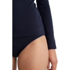 Icebreaker T-Shirt Manches Longues Femme - Siren Sweetheart - Midnight Navy 12 Icebreaker T-Shirt Manches Longues Femme - Siren Sweetheart - Midnight Navy -Icebreaker icebreaker womens siren sweetheart long sleeve shirt midnight navy 6 1038338