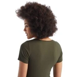 Icebreaker T-Shirt Femme - Siren Sweetheart - Loden 13 Icebreaker T-Shirt Femme - Siren Sweetheart - Loden -Icebreaker icebreaker womens siren sweetheart short sleeve shirt loden 6 1379440