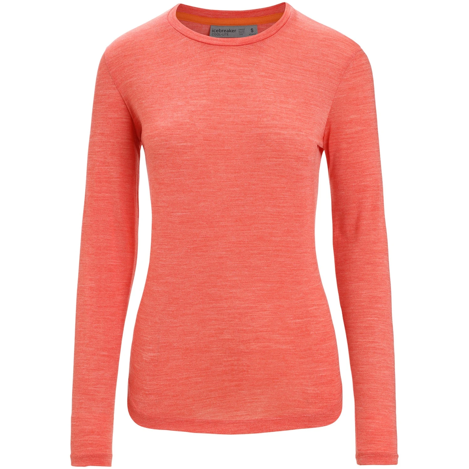 Icebreaker T-Shirt Manches Longues Femme - Sphere II - Vibrant Earth Hthr 3 Icebreaker T-Shirt Manches Longues Femme - Sphere II - Vibrant Earth Hthr – Image 3