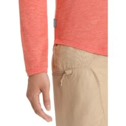 Icebreaker T-Shirt Manches Longues Femme - Sphere II - Vibrant Earth Hthr 13 Icebreaker T-Shirt Manches Longues Femme - Sphere II - Vibrant Earth Hthr -Icebreaker icebreaker womens sphere ii long sleeve tee vibrant earth hthr 7 1382086