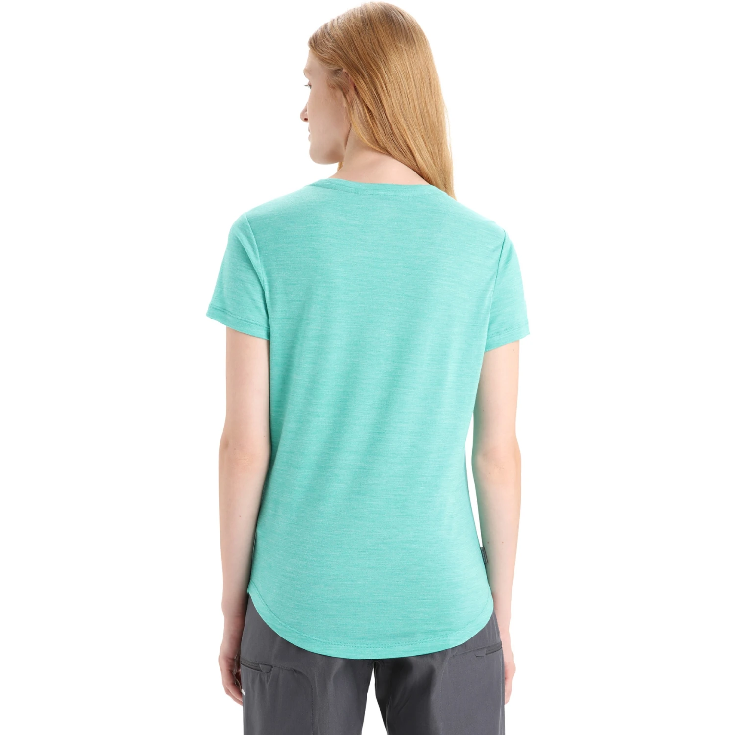 Icebreaker T-Shirt Femme - Sphere II Scoop - Fresh Hthr 2 Icebreaker T-Shirt Femme - Sphere II Scoop - Fresh Hthr – Image 2