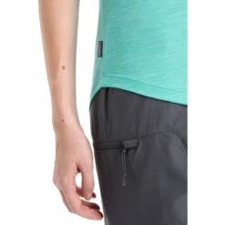 Icebreaker T-Shirt Femme - Sphere II Scoop - Fresh Hthr 13 Icebreaker T-Shirt Femme - Sphere II Scoop - Fresh Hthr -Icebreaker icebreaker womens sphere ii short sleeve scoop tee fresh hthr 7 1382174